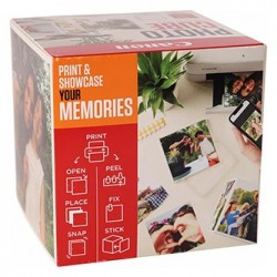 Canon Photo Paper Plus, Cybe Creative Pack White Orange, PP-201, foto papier, połysk, 2311B077, biały, 13x13cm, 5x5", 265 g/m2 Canon Photo Paper Plus, Cybe Creative Pack White Orange, PP-201, foto papier, połysk, 2311B077, biały, 13x13cm, 5x5", 265 g/m2