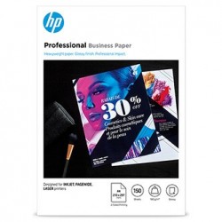 HP Professional Business paper, 3VK91A, dwustronny papier, połysk, biały, A4, 180 g/m2, 150 szt., ink, laser, pagewide HP Professional Business paper, 3VK91A, dwustronny papier, połysk, biały, A4, 180 g/m2, 150 szt., ink, laser, pagewide