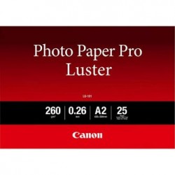 Canon LU-101 Photo Paper Pro Luster, LU-101, foto papier, połysk, 6211B026, biały, A2, 16.54x23.39", 260 g/m2, 25 szt., atrame