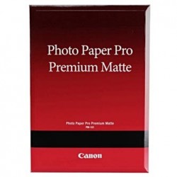 Canon PM-101 Photo Paper Premium Matte, PM-101, foto papier, matowy, 8657B017, biały, A2, 16.54x23.39", 210 g/m2, 20 szt., niew