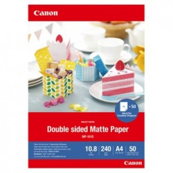 Canon Matte Photo Paper, MP-101D A4, foto papier, matowy, 4076C005, biały, A4, 240 g/m2, 50 szt., atrament