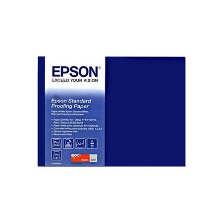Epson Standard Proofing Paper, C13S045005, foto papier, półpołysk, biały, A3+, 205 g/m2, 100 szt., atrament Epson Standard Proofing Paper, C13S045005, foto papier, półpołysk, biały, A3+, 205 g/m2, 100 szt., atrament