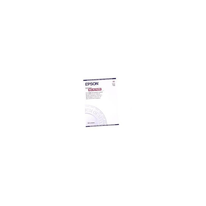 Epson Photo Quality InkJet Pa, C13S041079, foto papier, matowy, biały, A2, 104 g/m2, 720dpi, 30 szt., atrament