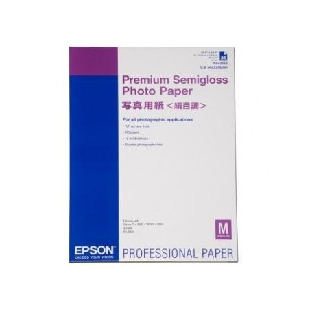 Epson Premium Semigloss Photo, C13S042093, foto papier, półpołysk, biały, Stylus Photo 1270, 2000P, A2, 251 g/m2, 25 szt., a Epson Premium Semigloss Photo, C13S042093, foto papier, półpołysk, biały, Stylus Photo 1270, 2000P, A2, 251 g/m2, 25 szt., a