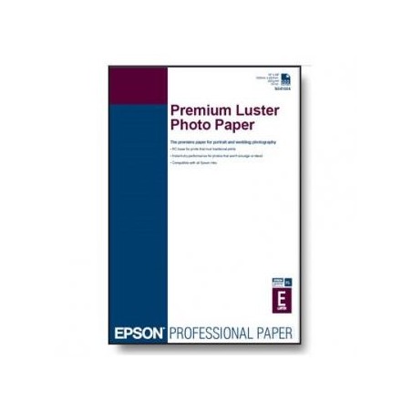 Epson Premium Luster Photo Pa, C13S042123, foto papier, połysk, biały, A2, 250 g/m2, 25 szt., atrament Epson Premium Luster Photo Pa, C13S042123, foto papier, połysk, biały, A2, 250 g/m2, 25 szt., atrament