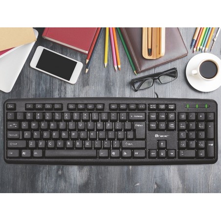 Klawiatura Maverick Black USB TRAKLA43371 Klawiatura Maverick Black USB TRAKLA43371