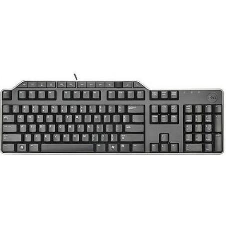 Przewodowa biznesowa klawiatura multimedialna USB KB-522, czarna Przewodowa biznesowa klawiatura multimedialna USB KB-522, czarna