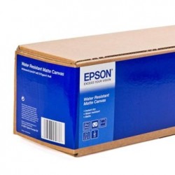 Epson 610/12.2/WaterResistant Matte Canvas Roll, matowy, 24", C13S042014, 375 g/m2, papier, 610mmx12.2m, biały, do drukarek atr