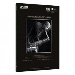 Epson 610/0.914/Traditional Photo Paper, 35.984", 25-pack, C13S045053, 330 g/m2, papier, 610mmx914mm, biały, do drukarek atrame