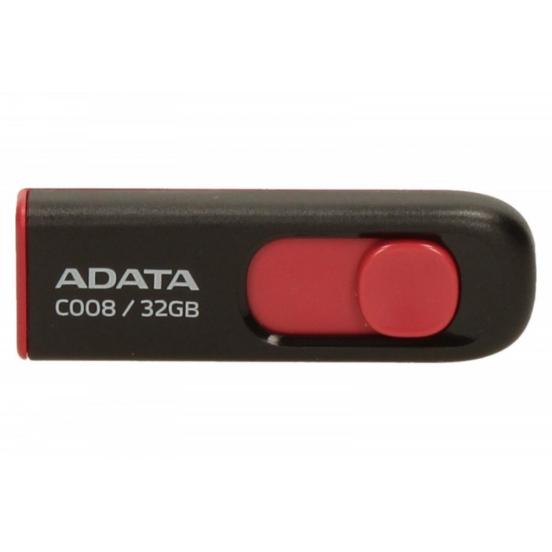 Pendrive  DashDrive Classic C008 32GB USB2.0 czarno-czerwone