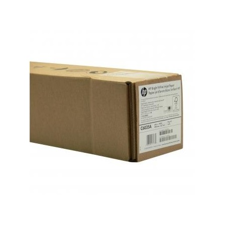 HP 610/45.7/Bright White Inkjet Paper, matowy, 24", C6035A, 90 g/m2, papier, 610mmx45.7m, biały, do drukarek atramentowych, rol HP 610/45.7/Bright White Inkjet Paper, matowy, 24", C6035A, 90 g/m2, papier, 610mmx45.7m, biały, do drukarek atramentowych, rol