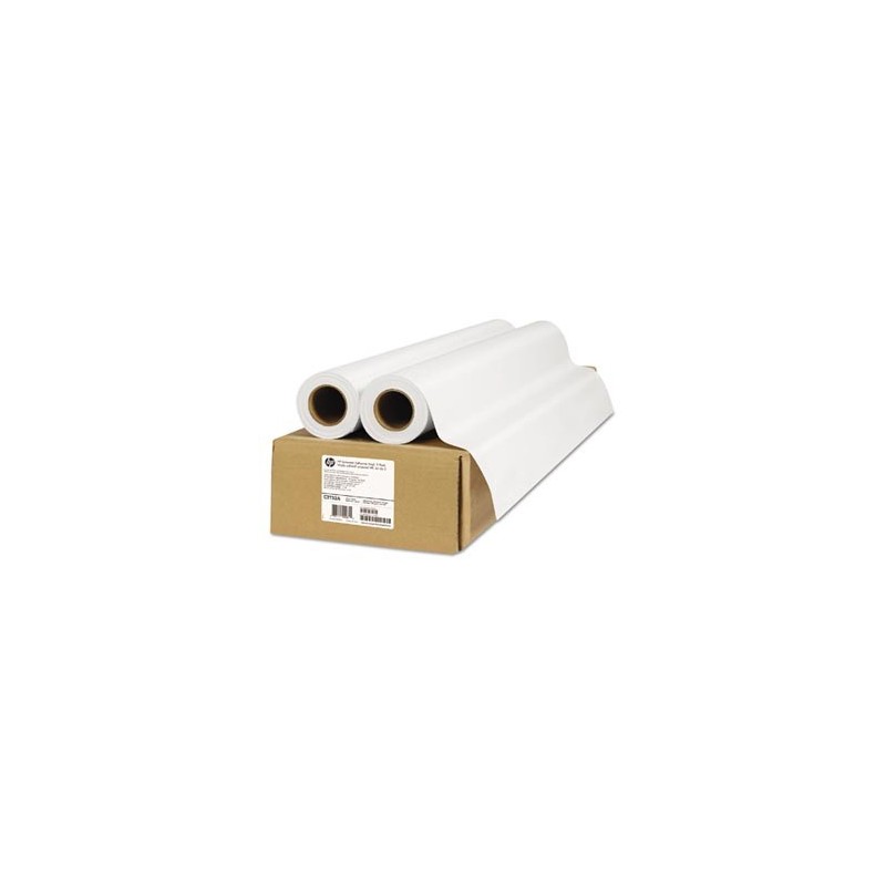 HP 1067/20.1/Universal Adhesive Vinyl, matowy, 42", 2-pack, C2T52A, 290 g/m2, papier, 1067mmx20.1m, biały, do drukarek atrament