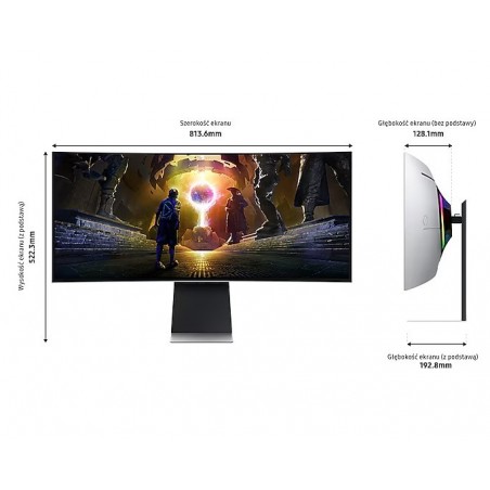 Monitor gamingowy 34 cale LS34DG850SUXDU Monitor gamingowy 34 cale LS34DG850SUXDU
