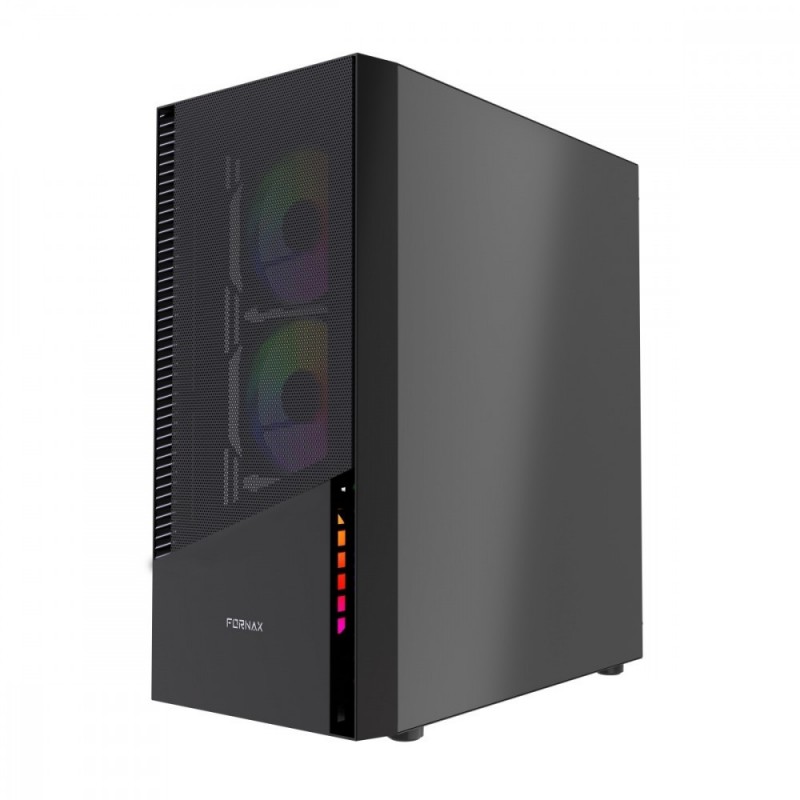 Obudowa Midi Tower Fornax 4300 ATX Czarna 