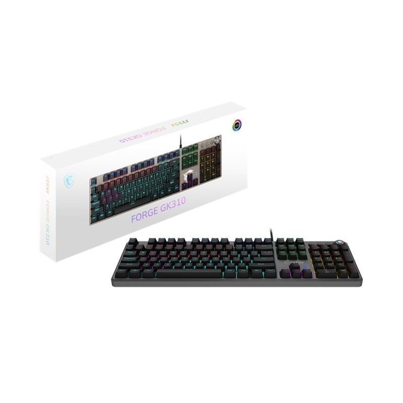 Klawiatura Forge GK310 Red US Klawiatura Forge GK310 Red US