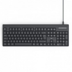 Klawiatura CK-100 przewodowa Czarna 