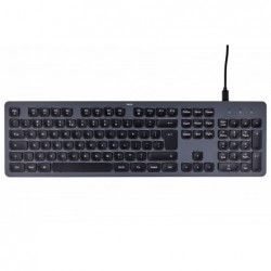 Klawiatura CK-400 przewodowa Czarno-szara Klawiatura CK-400 przewodowa Czarno-szara