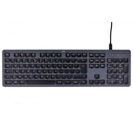 Klawiatura CK-400 przewodowa Czarno-szara Klawiatura CK-400 przewodowa Czarno-szara