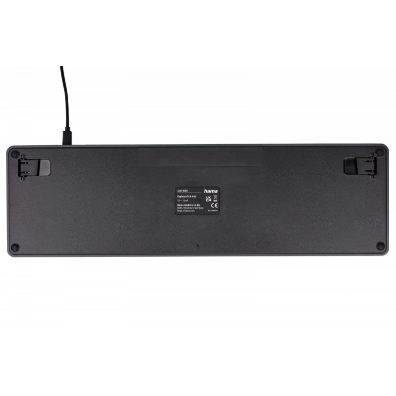 Klawiatura CK-400 przewodowa Czarno-szara 