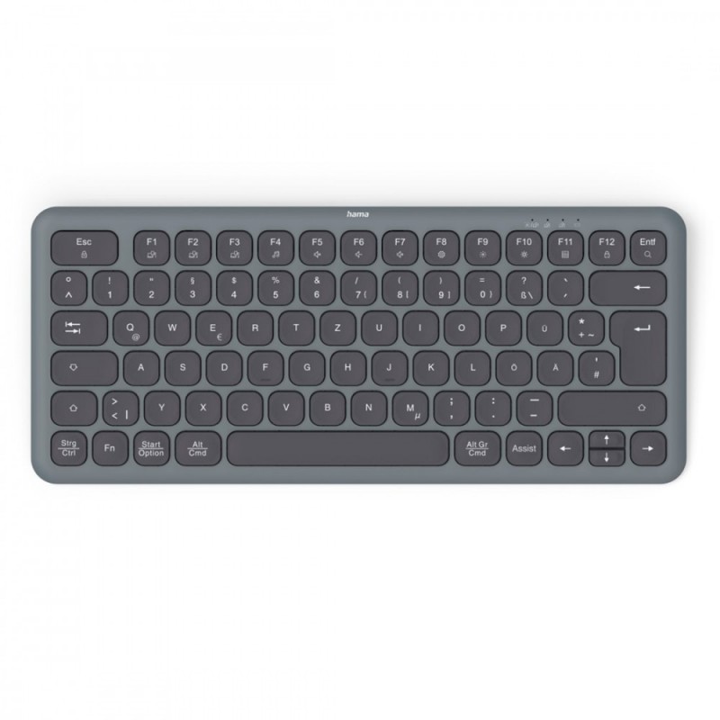 Klawiatura WK-500 multi device Czarno-szara 