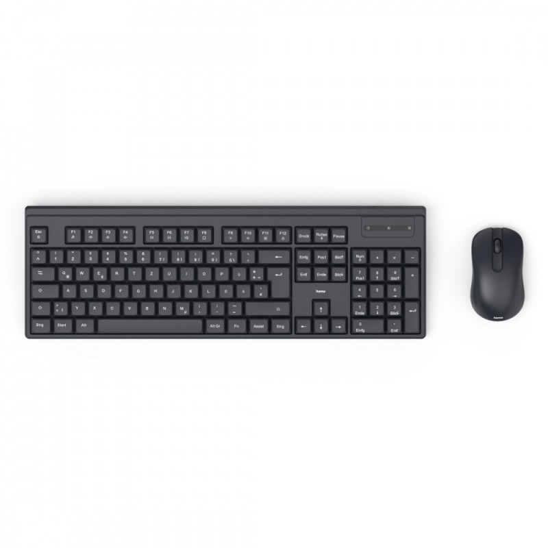 Zestaw klawiatura i mysz WKM-100 Czarny 