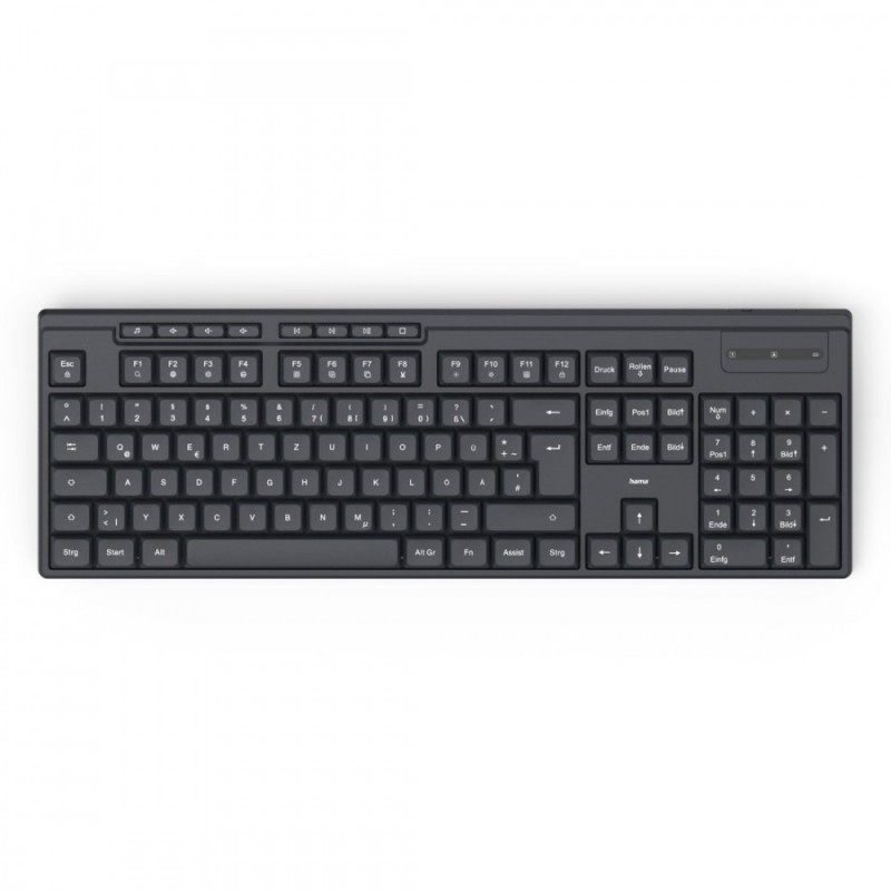 Zestaw klawiatura i mysz WKM-200 Czarny  Zestaw klawiatura i mysz WKM-200 Czarny