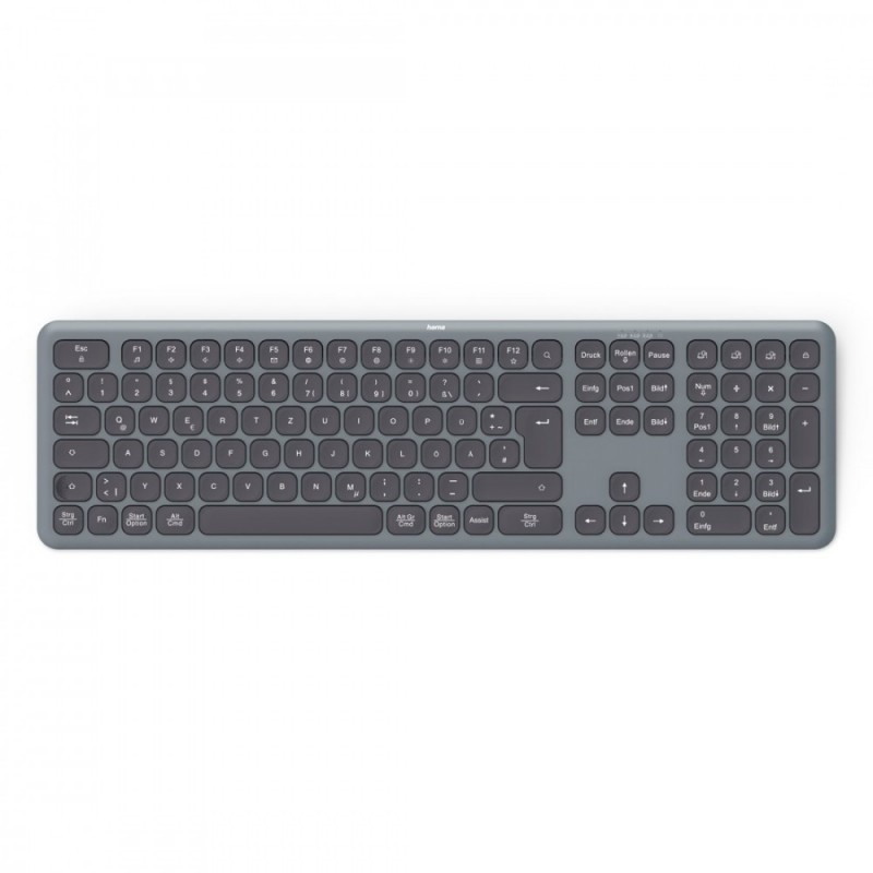 Zestaw klawiatura i mysz WKM-550 Czarno-szara Zestaw klawiatura i mysz WKM-550 Czarno-szara