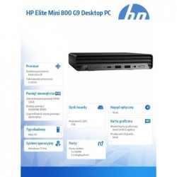 Komputer Elite Mini 800 G9 i9-12900 1TB/32GB/W11P 5M994EA Komputer Elite Mini 800 G9 i9-12900 1TB/32GB/W11P 5M994EA
