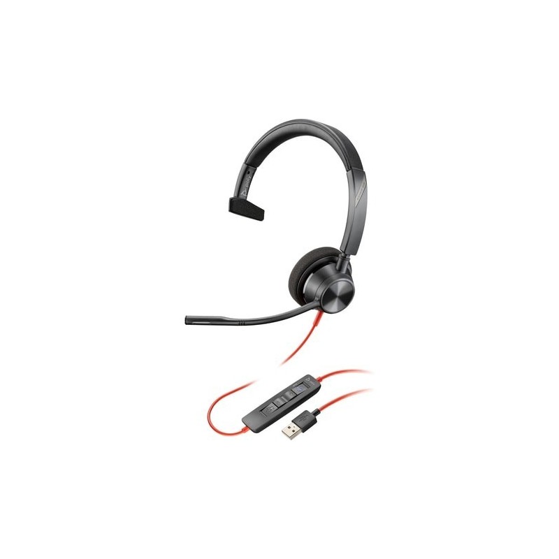 Zestaw słuchawkowy Blackwire 3310 z certyfikatem Microsoft Teams USB-A 767F6AA