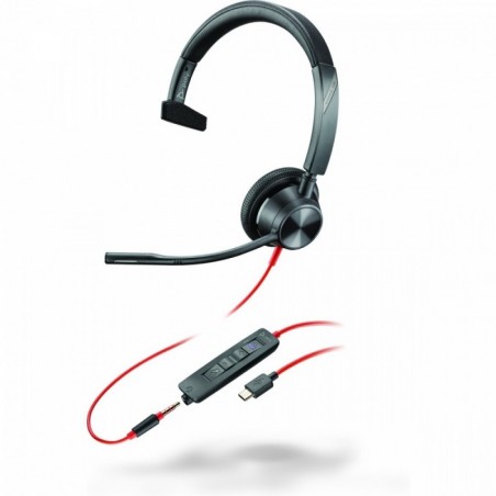 Zestaw słuchawkowy Blackwire 3315 -M USB-C 76J15AA Zestaw słuchawkowy Blackwire 3315 -M USB-C 76J15AA