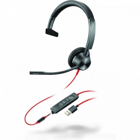 Zestaw słuchawkowy Blackwire 3315 USB-A 76J12AA Zestaw słuchawkowy Blackwire 3315 USB-A 76J12AA