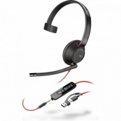 Zestaw słuchawkowy Blackwire 5210 USB-C + 3.5mmP +USB-C/A 8X230AA Zestaw słuchawkowy Blackwire 5210 USB-C + 3.5mmP +USB-C/A 8X230AA