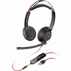 Zestaw słuchawkowy Blackwire 5220 Stereo USB-A (Bulk) 80R97A6 Zestaw słuchawkowy Blackwire 5220 Stereo USB-A (Bulk) 80R97A6
