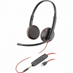 Zestaw słuchawkowy Blackwire C3225 Stereo USB-C (Bulk) 80S04A6 Zestaw słuchawkowy Blackwire C3225 Stereo USB-C (Bulk) 80S04A6