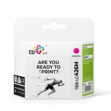 Tusz do Brother MFC-J4540DW TBB-LC426M 100% nowy magenta Tusz do Brother MFC-J4540DW TBB-LC426M 100% nowy magenta