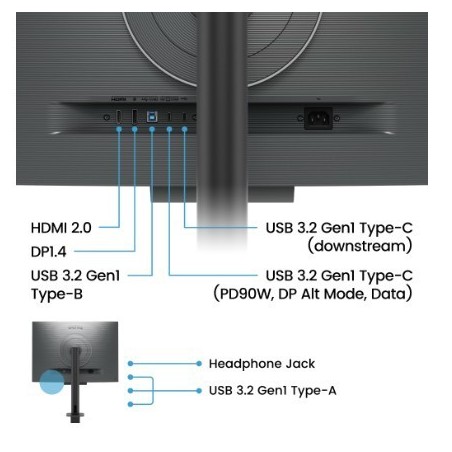 Monitor 28 cali RD280UA 4K IPS 5ms/IPS/1200:1/HDMI/DP Monitor 28 cali RD280UA 4K IPS 5ms/IPS/1200:1/HDMI/DP