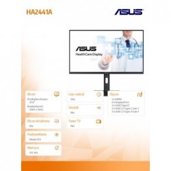 Monitor 23.8 cala HA2441A IPS 3.6MP DICOM USB-C HDMI Monitor 23.8 cala HA2441A IPS 3.6MP DICOM USB-C HDMI
