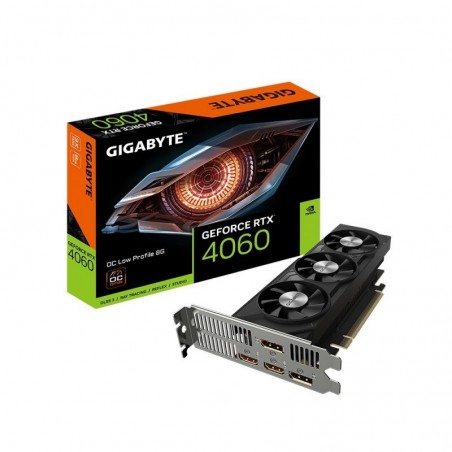 Karta graficzna GeForce RTX 4060 OC Low Profile 8G GDDR6 128bit 2HDMI/2DP Karta graficzna GeForce RTX 4060 OC Low Profile 8G GDDR6 128bit 2HDMI/2DP