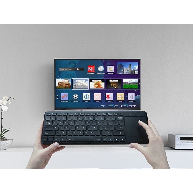 Klawiatura z touchpadem Smart RF 2,4Ghz 