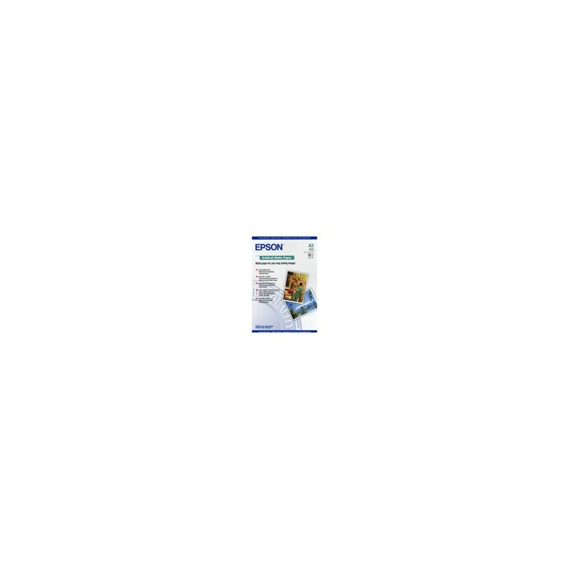 EPSON C13S041344 Papier Epson Archival matte 192g A3 50ark