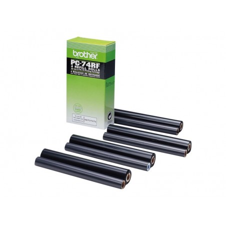 BROTHER PC74 4x thermotransferroll Fax-T72 -T74 -T76 -T78 -T92 -T94 -T96 -T98 -T102 -T104 -T106 BROTHER PC74 4x thermotransferroll Fax-T72 -T74 -T76 -T78 -T92 -T94 -T96 -T98 -T102 -T104 -T106