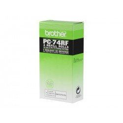 BROTHER PC74 4x thermotransferroll Fax-T72 -T74 -T76 -T78 -T92 -T94 -T96 -T98 -T102 -T104 -T106 BROTHER PC74 4x thermotransferroll Fax-T72 -T74 -T76 -T78 -T92 -T94 -T96 -T98 -T102 -T104 -T106