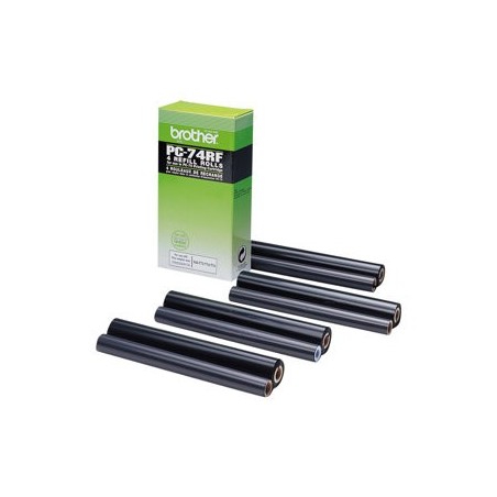 BROTHER PC74 4x thermotransferroll Fax-T72 -T74 -T76 -T78 -T92 -T94 -T96 -T98 -T102 -T104 -T106 BROTHER PC74 4x thermotransferroll Fax-T72 -T74 -T76 -T78 -T92 -T94 -T96 -T98 -T102 -T104 -T106