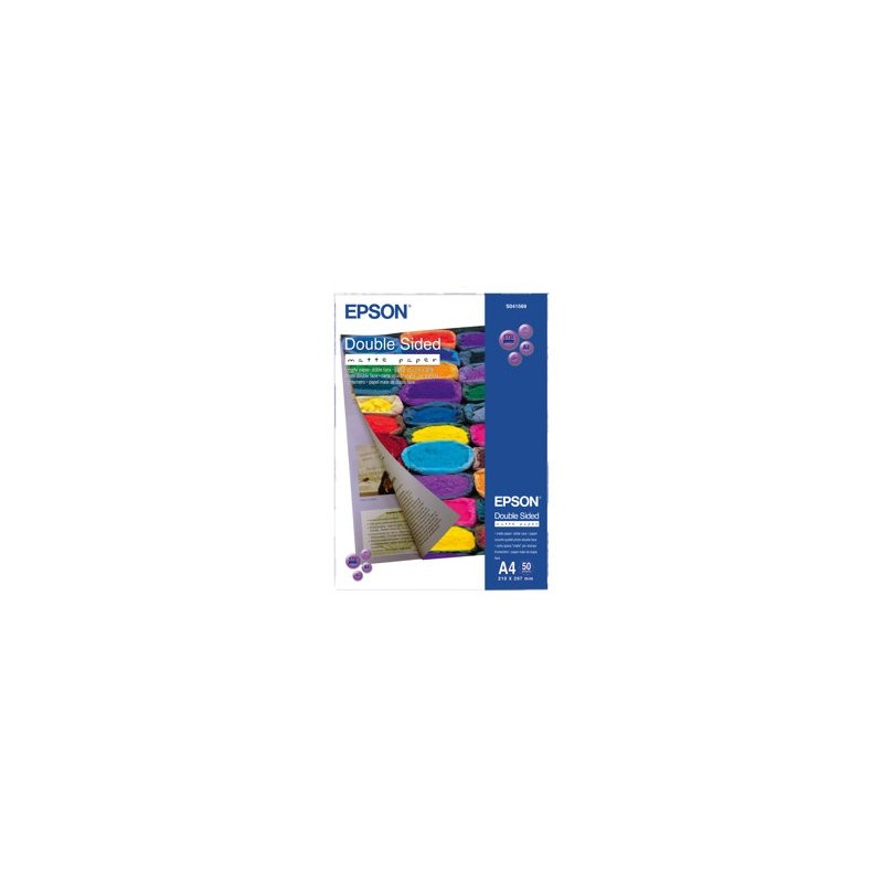 EPSON C13S041569 Papier Epson Double Sided matte 178g A4 50ark