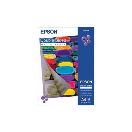 EPSON C13S041569 Papier Epson Double Sided matte 178g A4 50ark EPSON C13S041569 Papier Epson Double Sided matte 178g A4 50ark