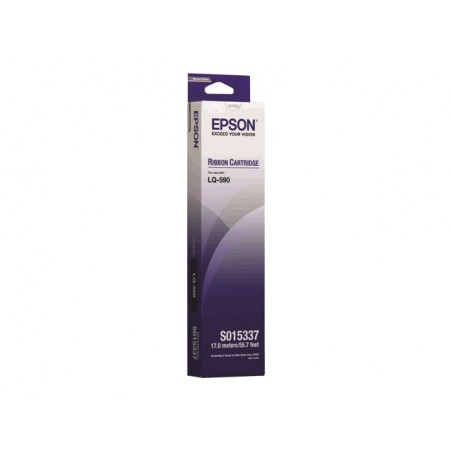 EPSON C13S015337 Taśma Epson black LQ-590 EPSON C13S015337 Taśma Epson black LQ-590