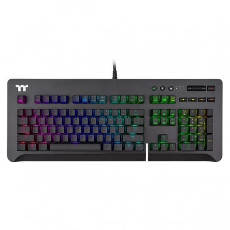 Klawiatura gamingowa - Tt eSports Level 20 GT RGB Black Razer Green Klawiatura gamingowa - Tt eSports Level 20 GT RGB Black Razer Green
