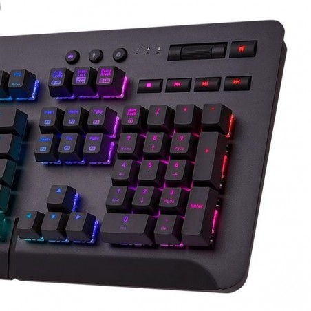 Klawiatura gamingowa - Tt eSports Level 20 GT RGB Black Razer Green Klawiatura gamingowa - Tt eSports Level 20 GT RGB Black Razer Green