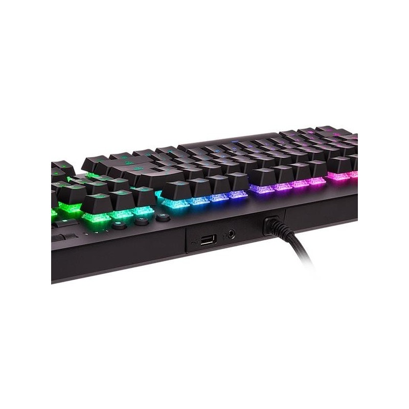Klawiatura gamingowa - Tt eSports Level 20 GT RGB Black Razer Green