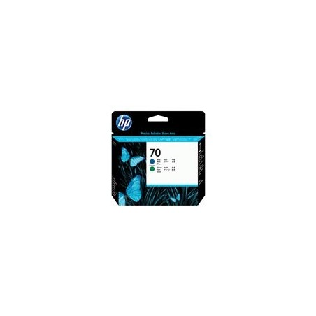 HP 70 original printhead blue and green HP 70 original printhead blue and green